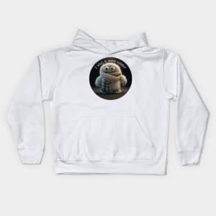 Abominable Snowman - I wish it were colder Kids Hoodie